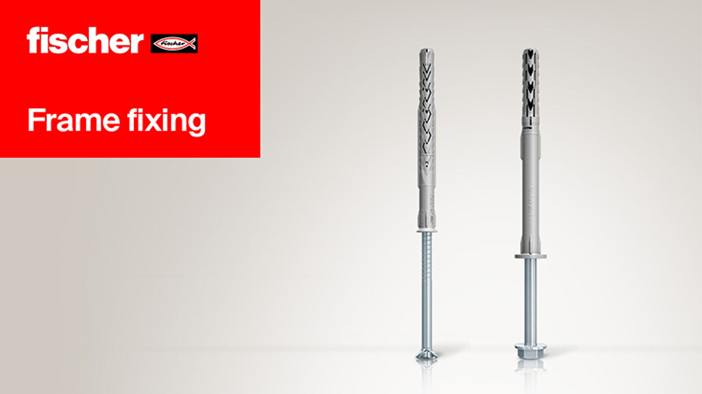 Frame fixing SXR with hexagon head fischer fixings